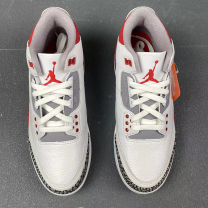 JORDAN 3 FIRE RED