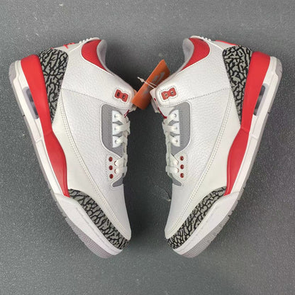 JORDAN 3 FIRE RED