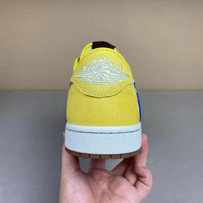 JORDAN 1 X RETRO LOW OG SP TRAVIS SCOTT CANARY "CY"